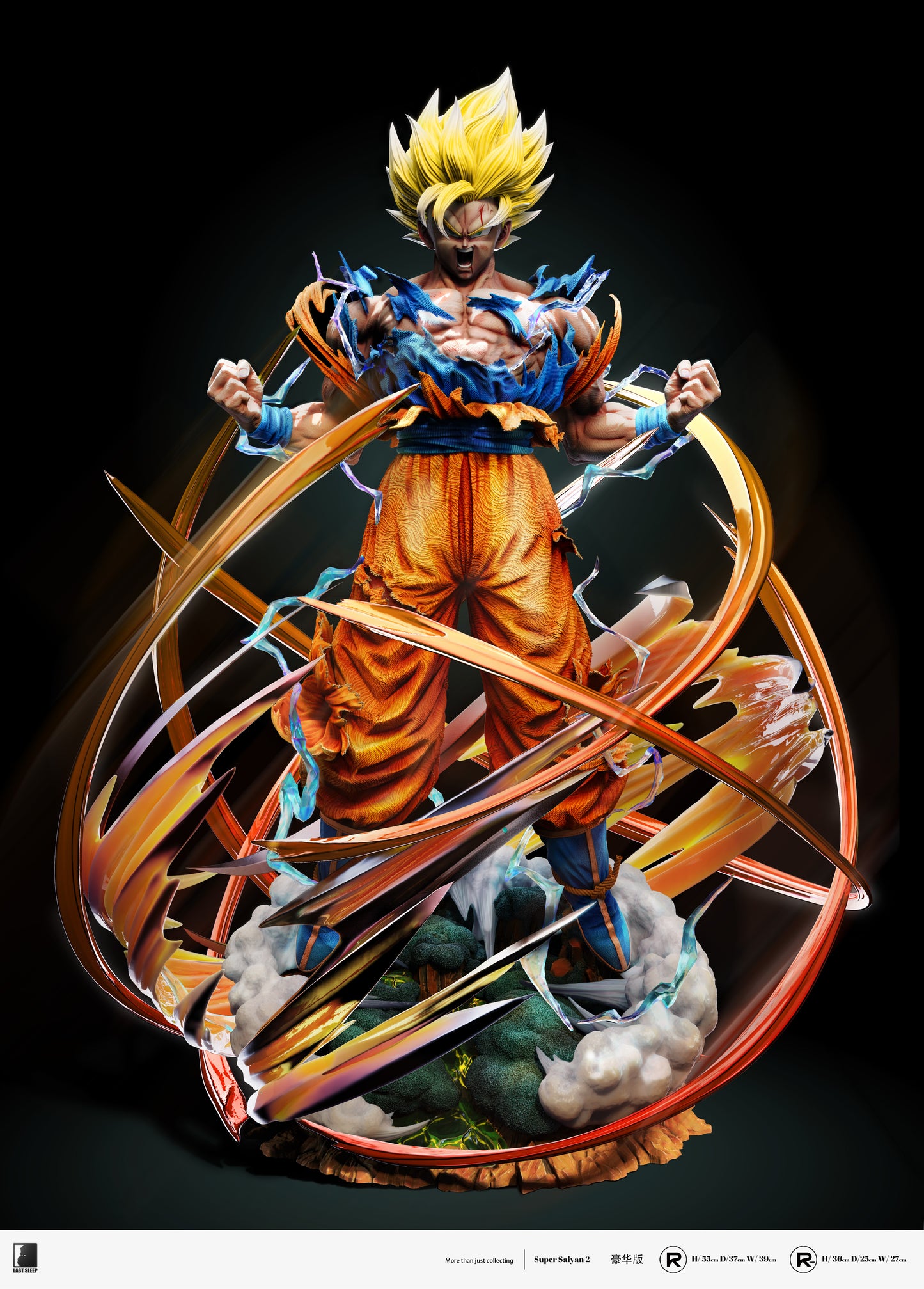 LAST SLEEP STUDIO – DRAGON BALL Z: SUPER SAIYAN 2 GOKU [PRE-ORDER]