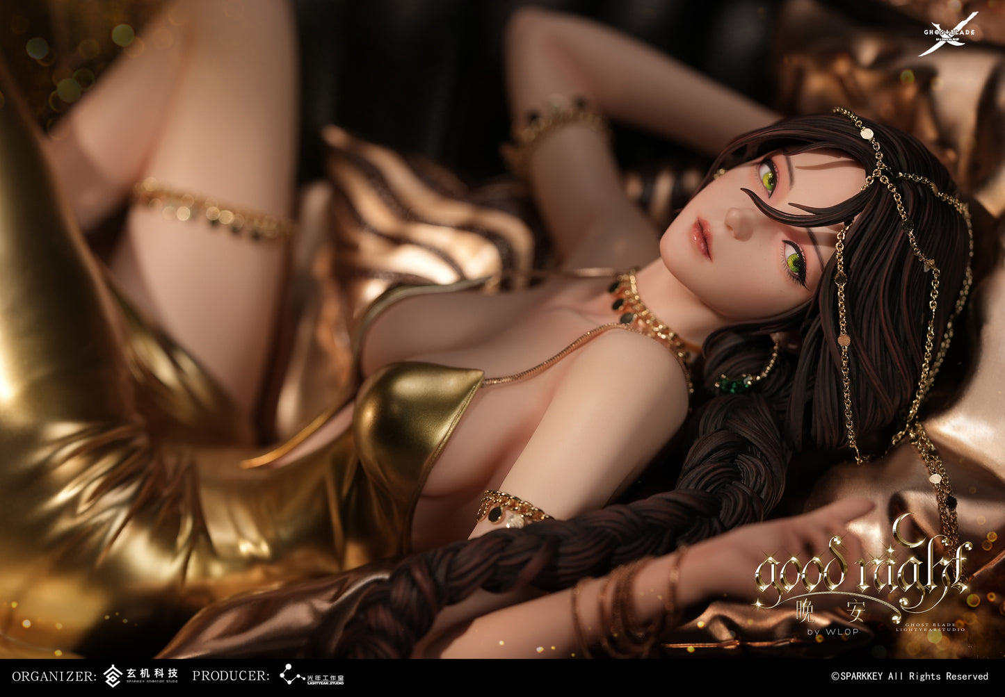 LIGHTYEAR STUDIO – GHOSTBLADE: GOOD NIGHT PRINCESS AEOLIAN “FENG LING” 1/4 (LICENSED) [PRE-ORDER]