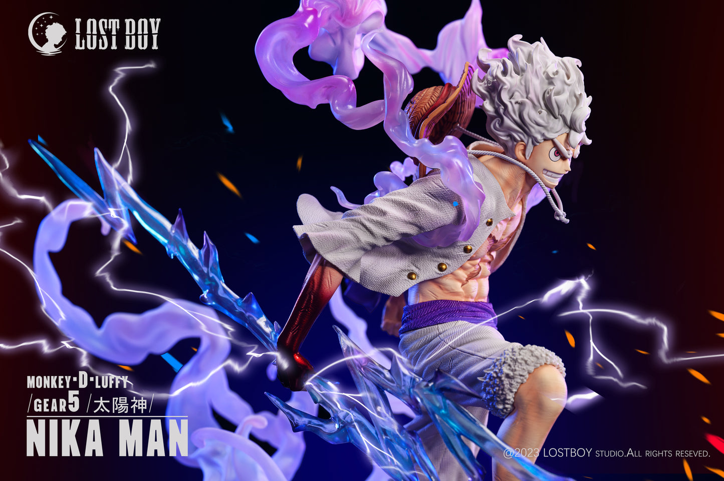 LOST BOY STUDIO – ONE PIECE: ONIGASHIMA ARC 1. NIKA LUFFY [SOLD OUT]