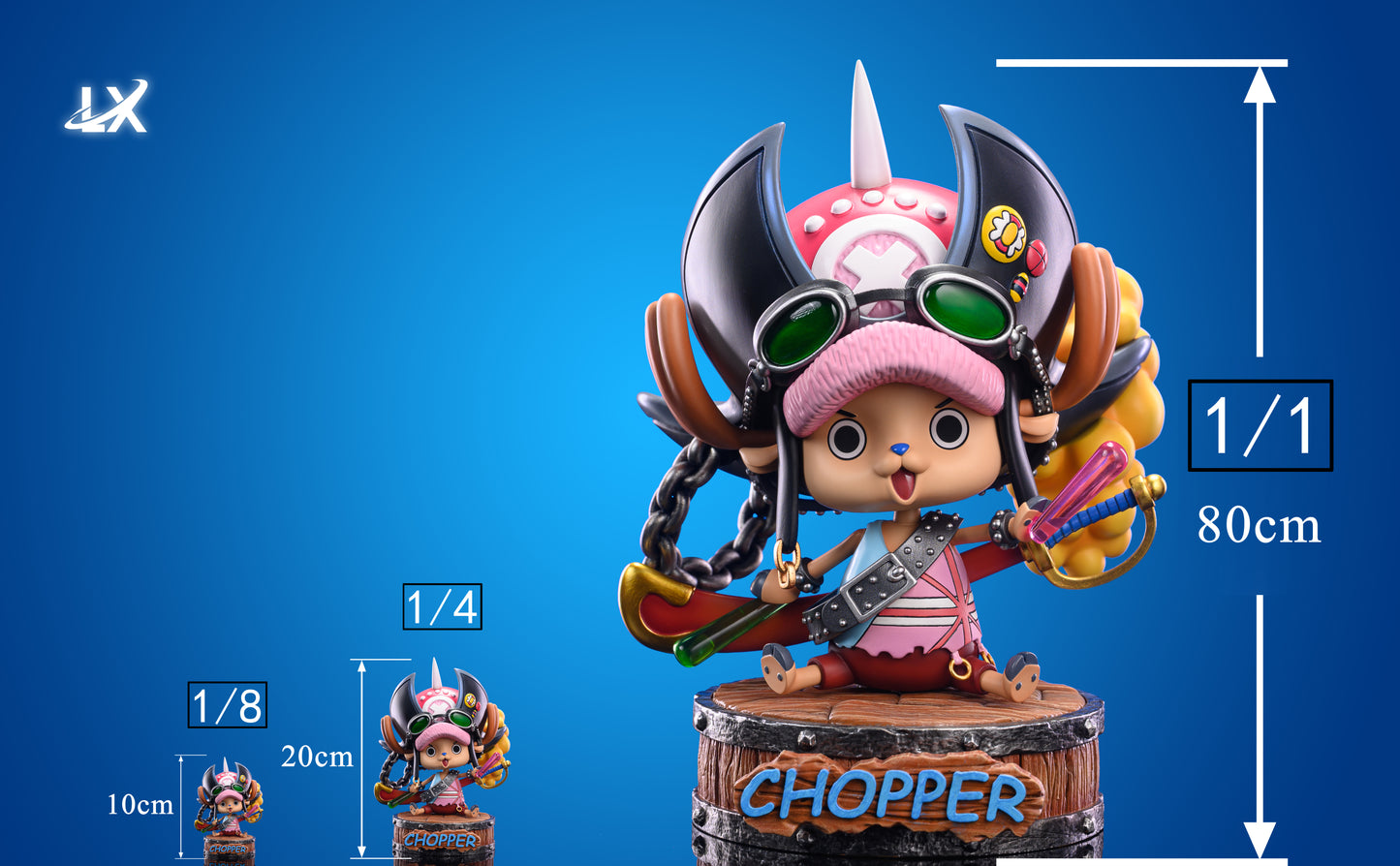 LX STUDIO – ONE PIECE FILM RED: CHOPPER AND BEPO [IN STOCK]