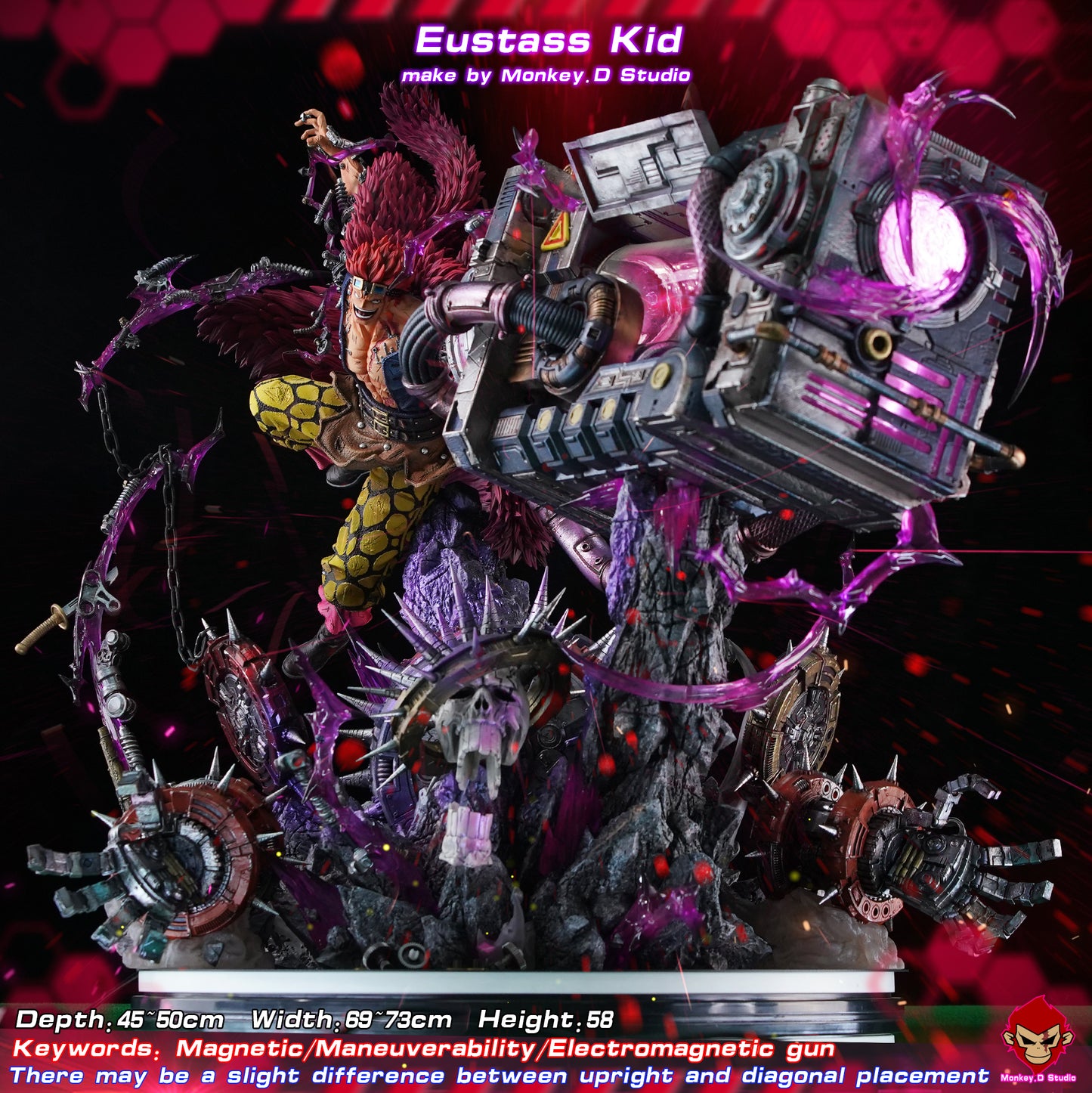 MONKEY D STUDIO – ONE PIECE: EUSTASS KID [PRE-ORDER]