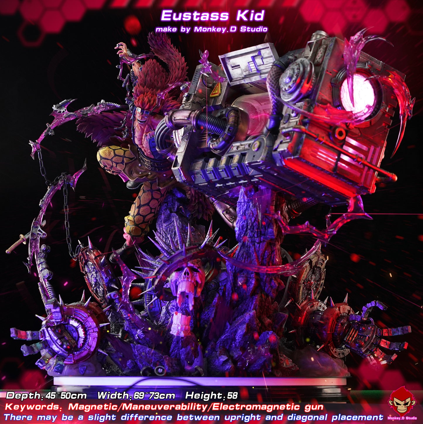 MONKEY D STUDIO – ONE PIECE: EUSTASS KID [PRE-ORDER]