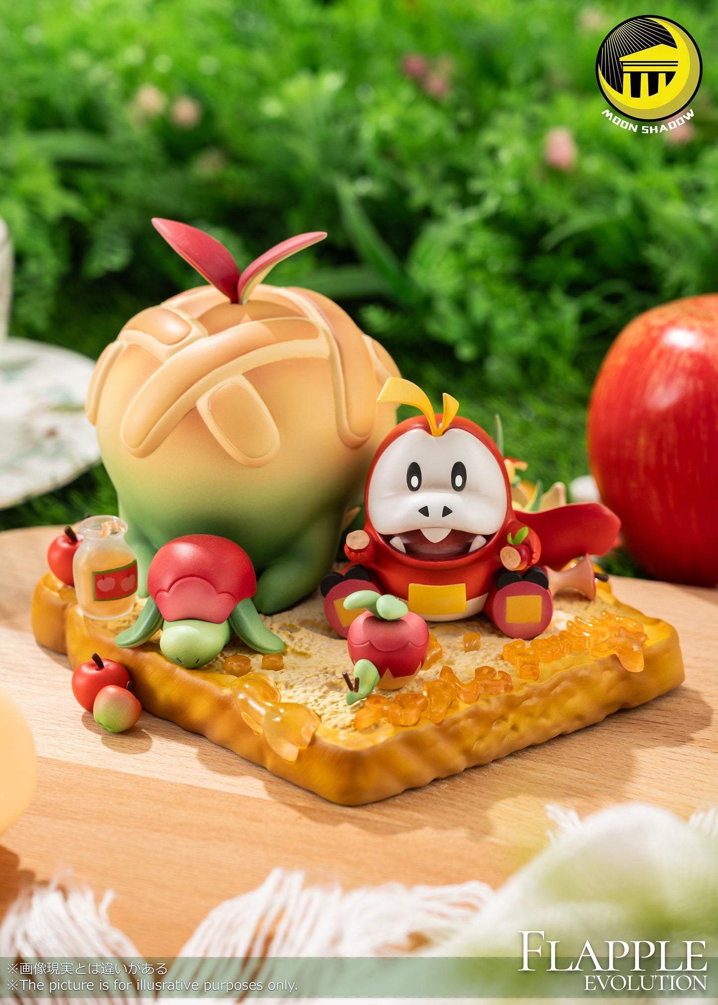 MOON SHADOW STUDIO – POKEMON: FLAPPLE EVOLUTION FAMILY PICNIC TIME [PRE-ORDER]