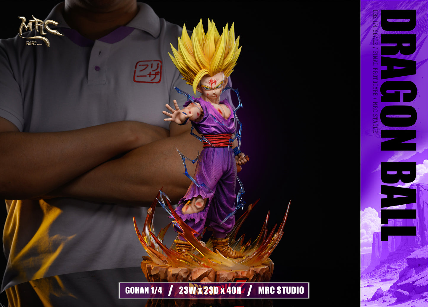 MRC STUDIO – DRAGON BALL Z: SUPER SAIYAN 2 GOHAN 1/4 [PRE-ORDER]