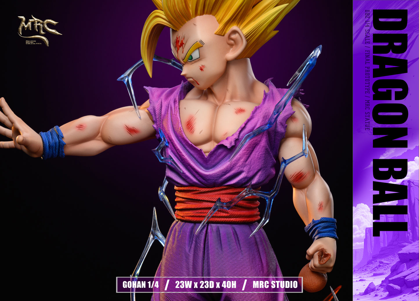 MRC STUDIO – DRAGON BALL Z: SUPER SAIYAN 2 GOHAN 1/4 [PRE-ORDER]