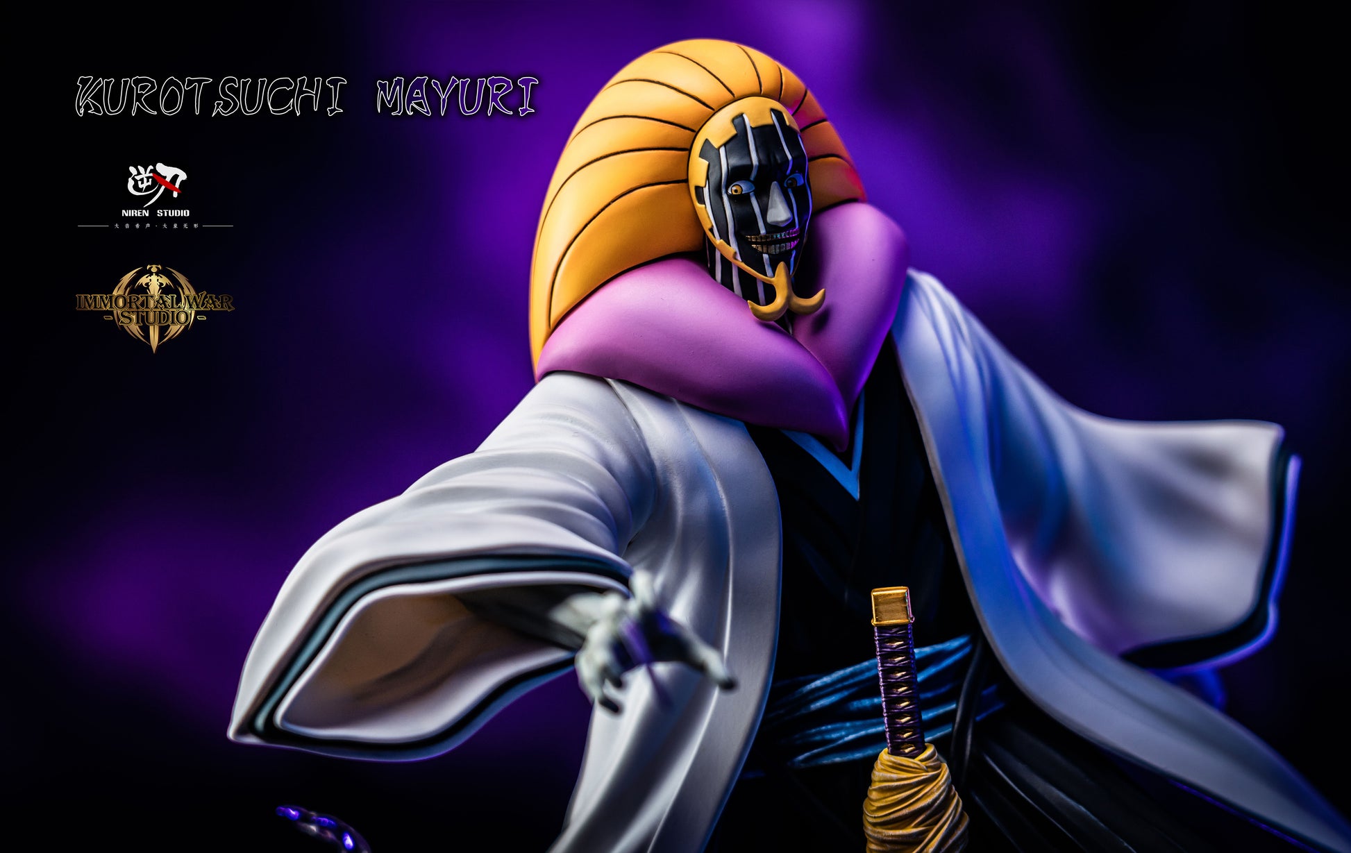 NIREN x I.W STUDIO – BLEACH: TYBW GOTEI 13 SERIES 3. MAYURI KUROTSUCHI – FF  COLLECTIBLES