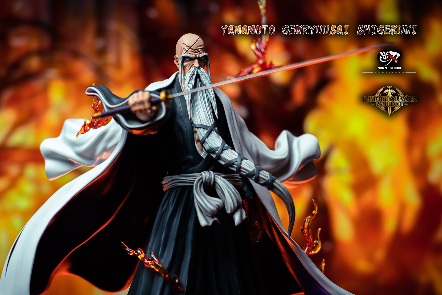 NIREN x I.W STUDIO – BLEACH: TYBW GOTEI 13 SERIES 7. GENRYUSAI YAMAMOTO [IN STOCK]