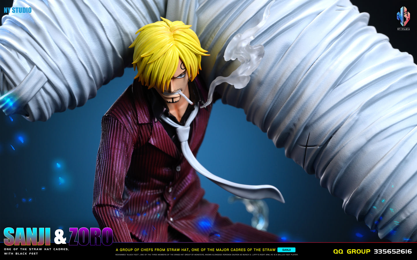 NY STUDIO – ONE PIECE: SANJI CARRYING ZORO [PRE-ORDER]