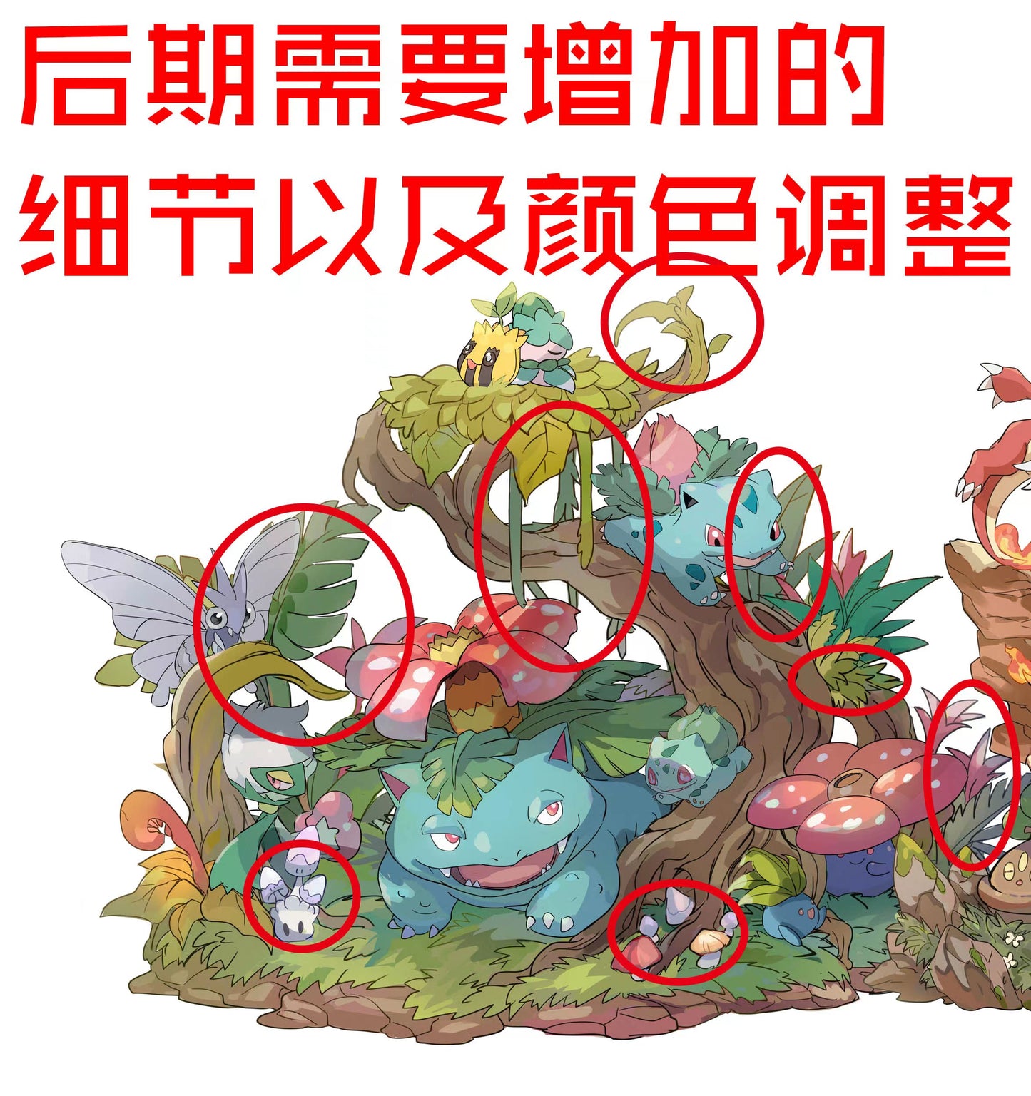 PC HOUSE STUDIO – POKEMON: FOURTH ANNIVERSARY SERIES 3. VENUSAUR FAMILY [PRE-ORDER]