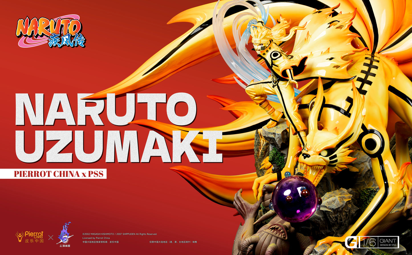 PICKSTAR STUDIO – NARUTO: KURAMA MODE NARUTO (LICENSED) [PRE-ORDER]