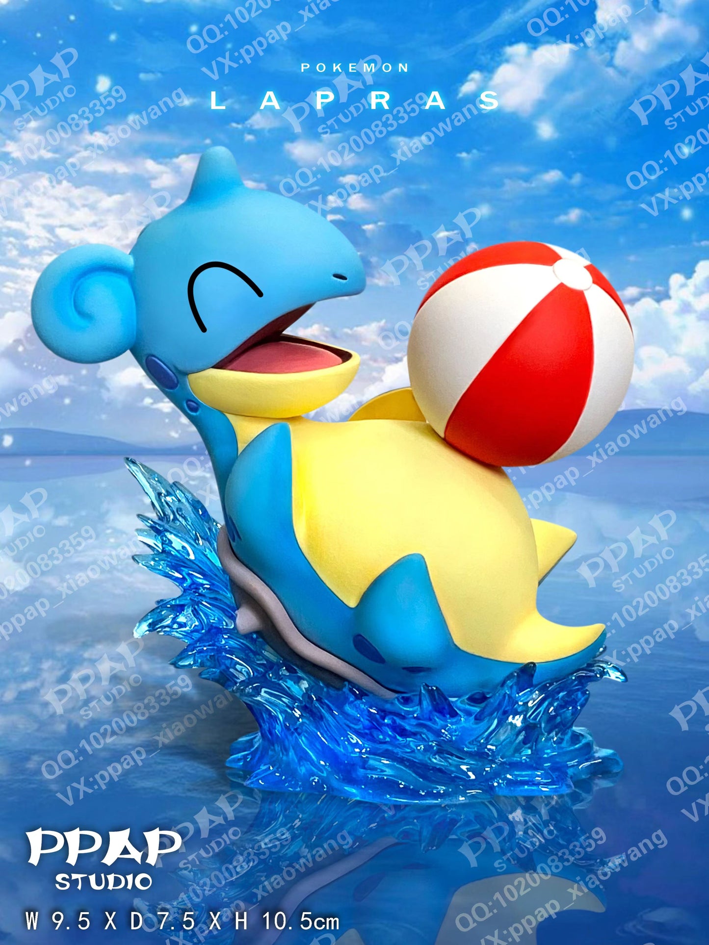 PPAP STUDIO – POKEMON: CHUBBY SERIES, LAPRAS [IN STOCK]