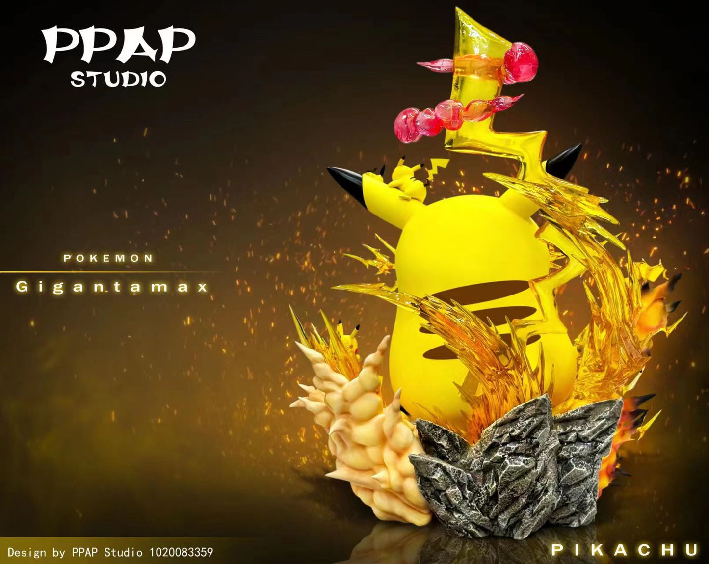 PPAP STUDIO – POKEMON: GIGANTAMAX EVOLUTION SERIES 4. PIKACHU [PRE-ORDER]