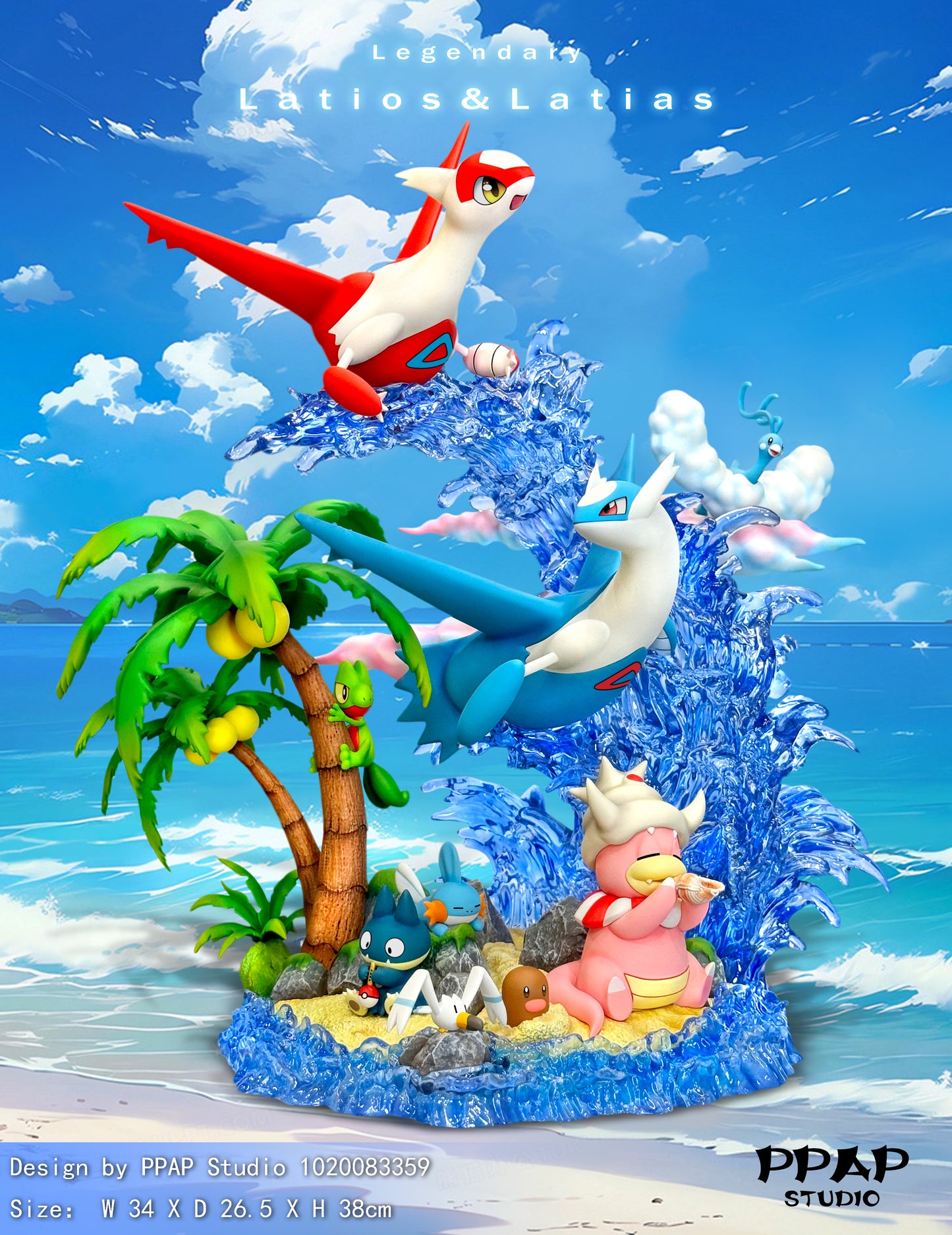 PPAP STUDIO – POKEMON: LEGENDARY SERIES 5. EON DUO, LATIOS AND LATIAS [PRE-ORDER]