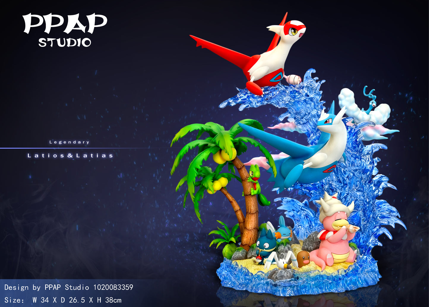 PPAP STUDIO – POKEMON: LEGENDARY SERIES 5. EON DUO, LATIOS AND LATIAS [PRE-ORDER]