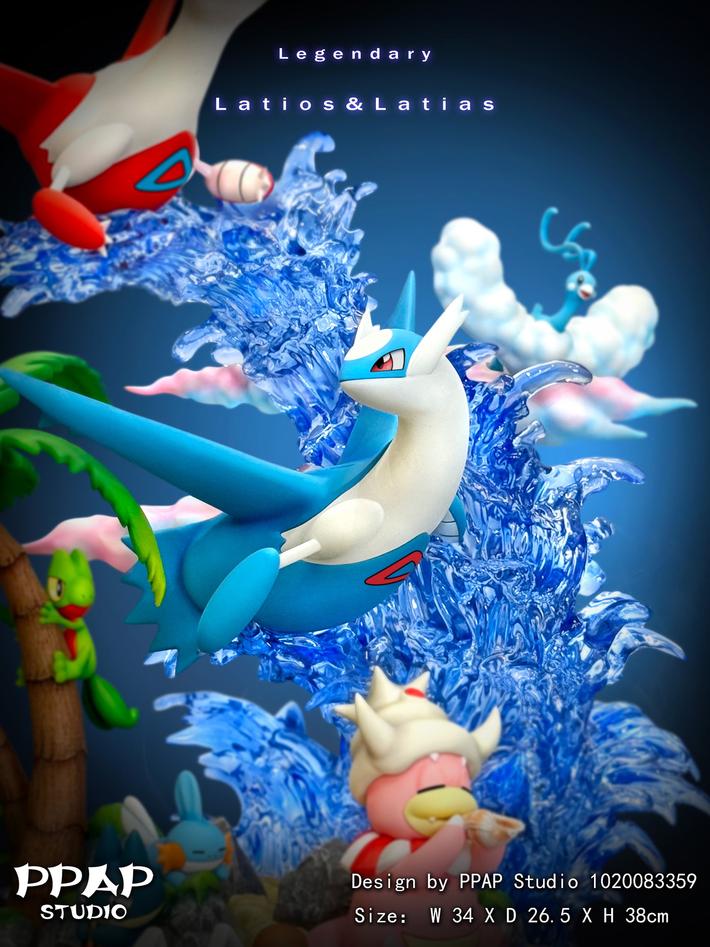 PPAP STUDIO – POKEMON: LEGENDARY SERIES 5. EON DUO, LATIOS AND LATIAS [PRE-ORDER]