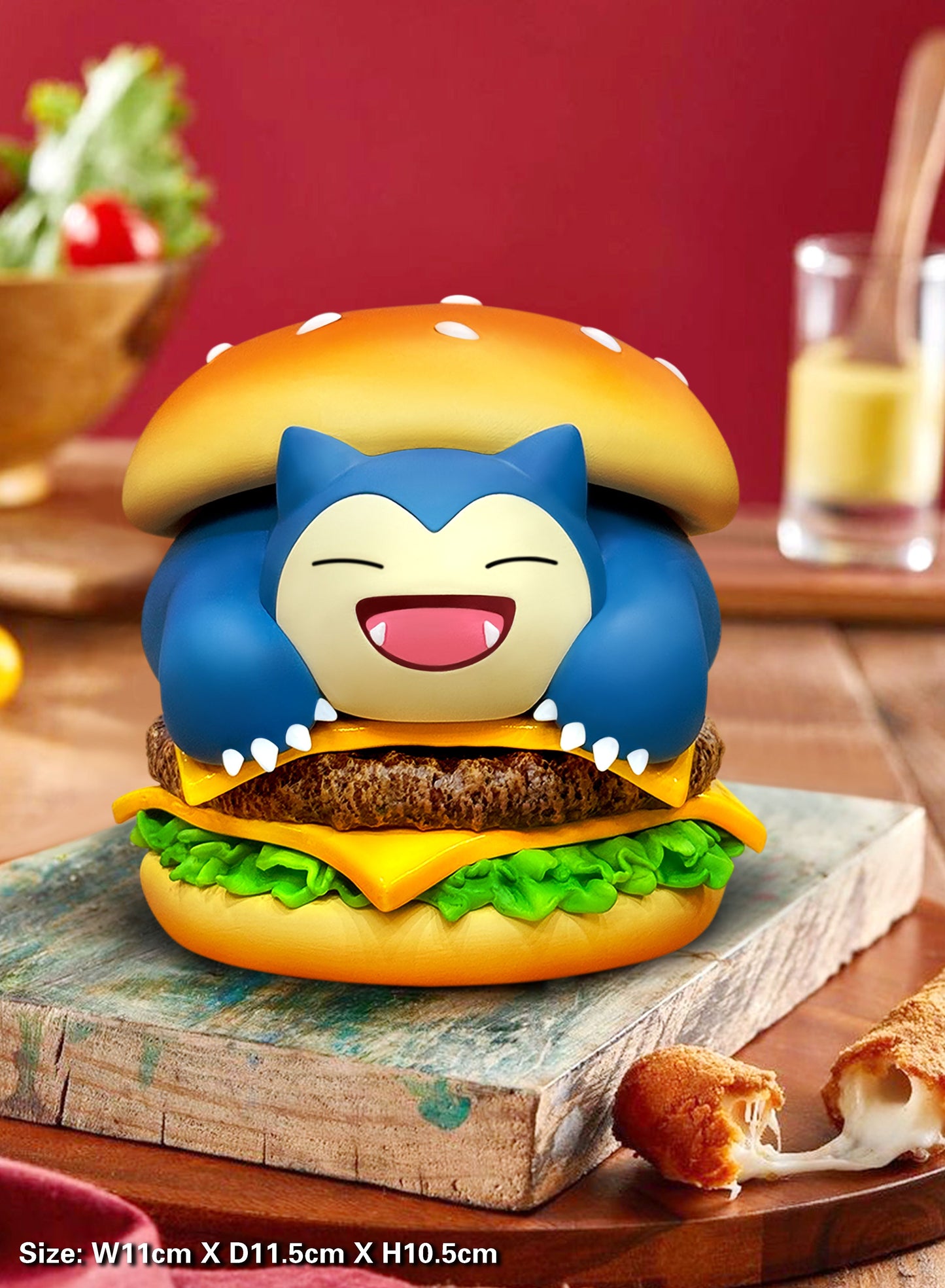 PPAP STUDIO – POKEMON: SNORLAX HAMBURGER [PRE-ORDER]