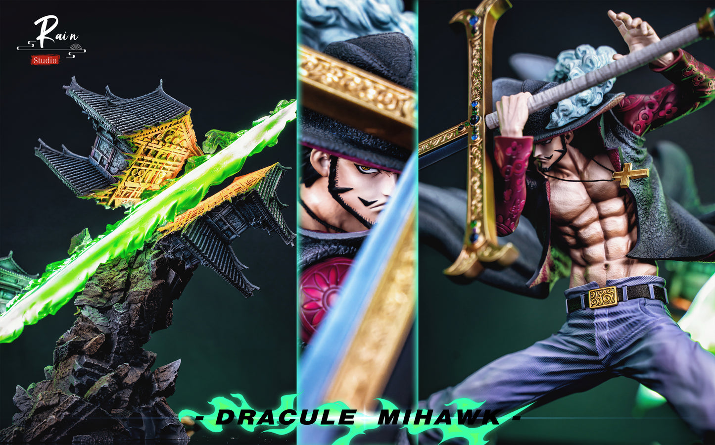 RAIN STUDIO – ONE PIECE: 7 WARLORDS SERIES 1. MIHAWK [PRE-ORDER]