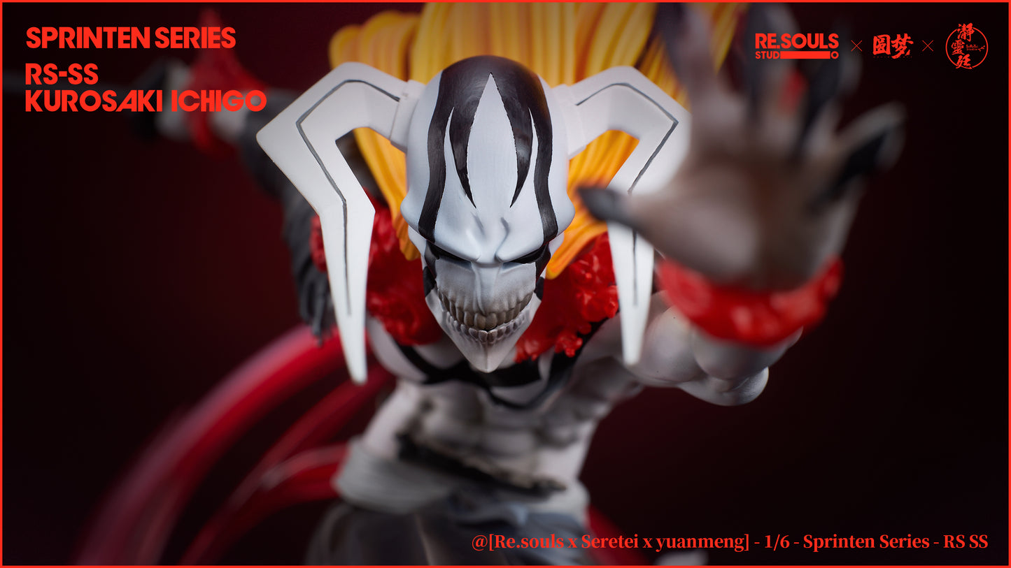 RE.SOULS STUDIO – BLEACH: SPRINTEN SERIES HUECO MUNDO ARC 1. COMPLETE HOLLOWFICATION ICHIGO [IN STOCK]