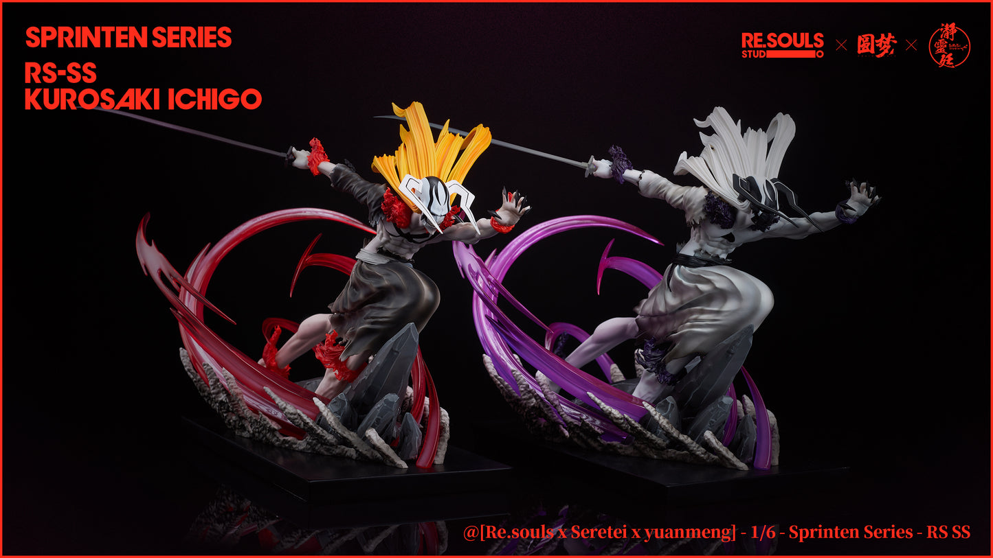 RE.SOULS STUDIO – BLEACH: SPRINTEN SERIES HUECO MUNDO ARC 1. COMPLETE HOLLOWFICATION ICHIGO [IN STOCK]