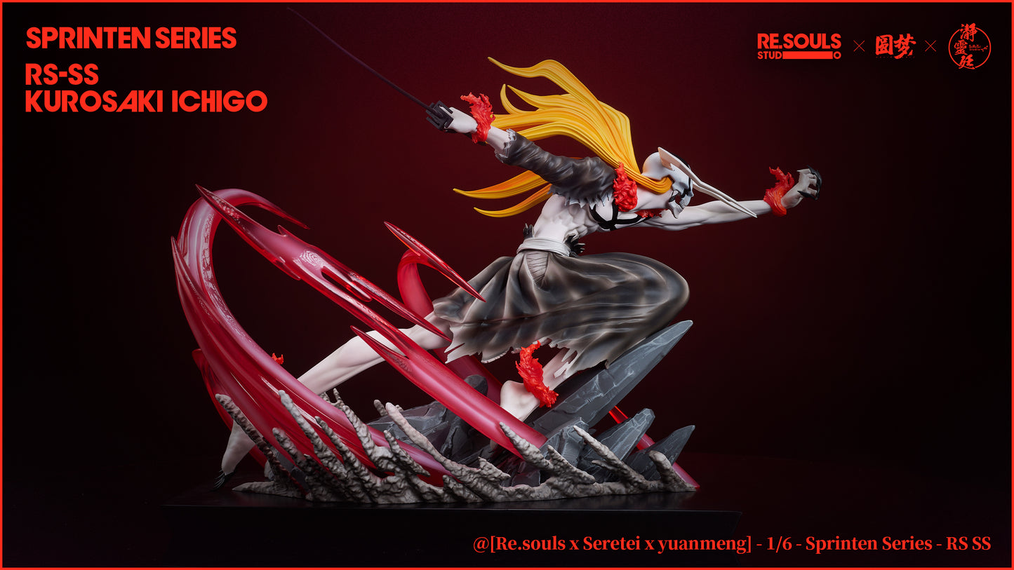 RE.SOULS STUDIO – BLEACH: SPRINTEN SERIES HUECO MUNDO ARC 1. COMPLETE HOLLOWFICATION ICHIGO [IN STOCK]