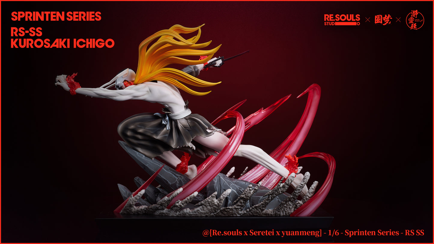 RE.SOULS STUDIO – BLEACH: SPRINTEN SERIES HUECO MUNDO ARC 1. COMPLETE HOLLOWFICATION ICHIGO [IN STOCK]