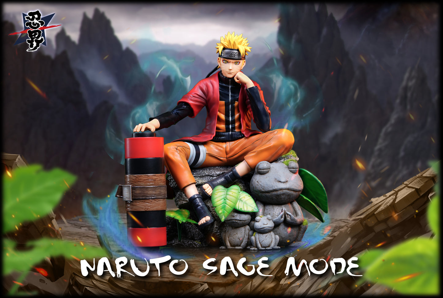 RENJIE STUDIO – NARUTO: SITTING SERIES 1. SAGE MODE NARUTO [IN STOCK]