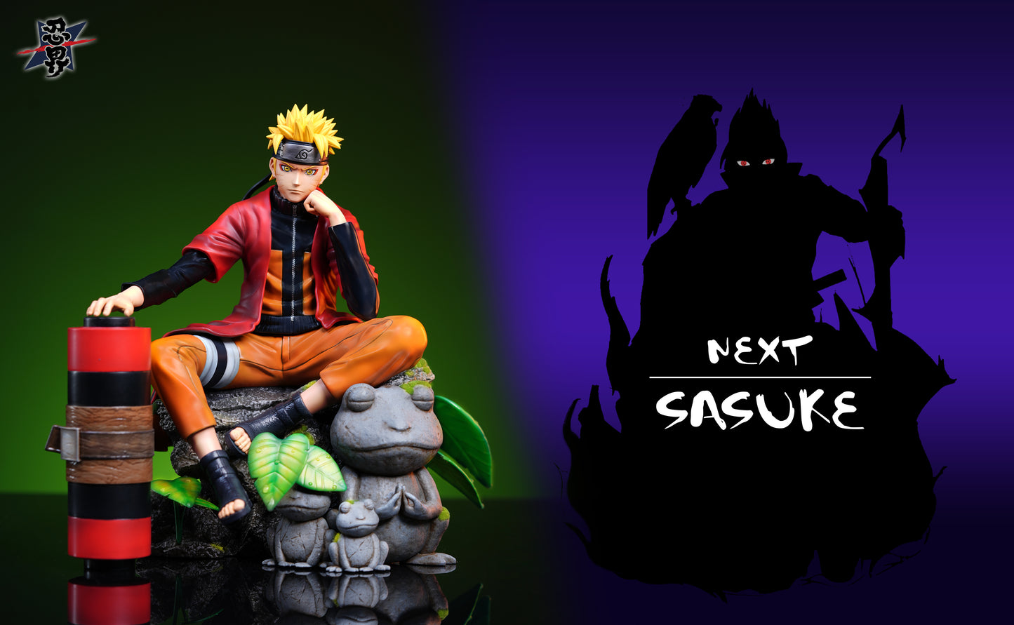 RENJIE STUDIO – NARUTO: SITTING SERIES 1. SAGE MODE NARUTO [IN STOCK]