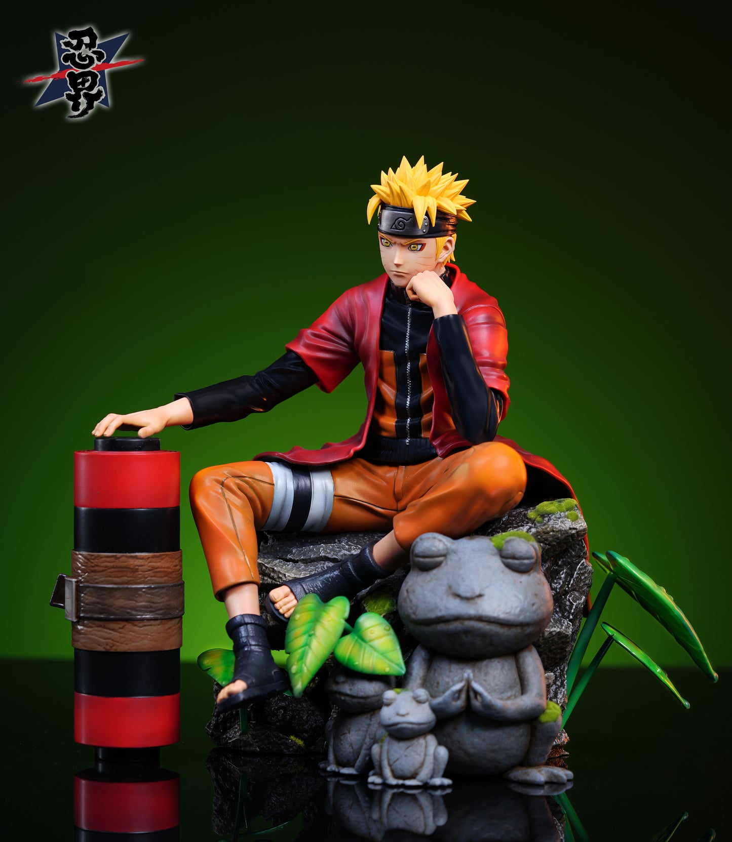 RENJIE STUDIO – NARUTO: SITTING SERIES 1. SAGE MODE NARUTO [IN STOCK]