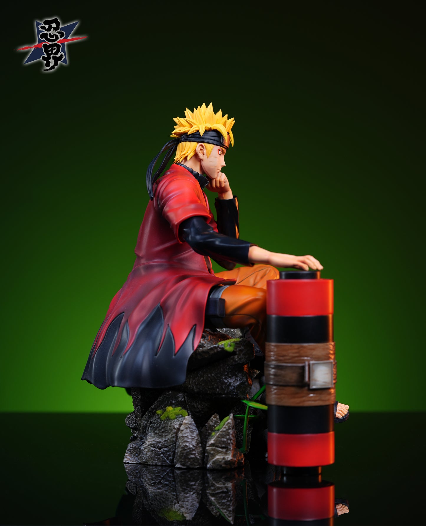 RENJIE STUDIO – NARUTO: SITTING SERIES 1. SAGE MODE NARUTO [IN STOCK]