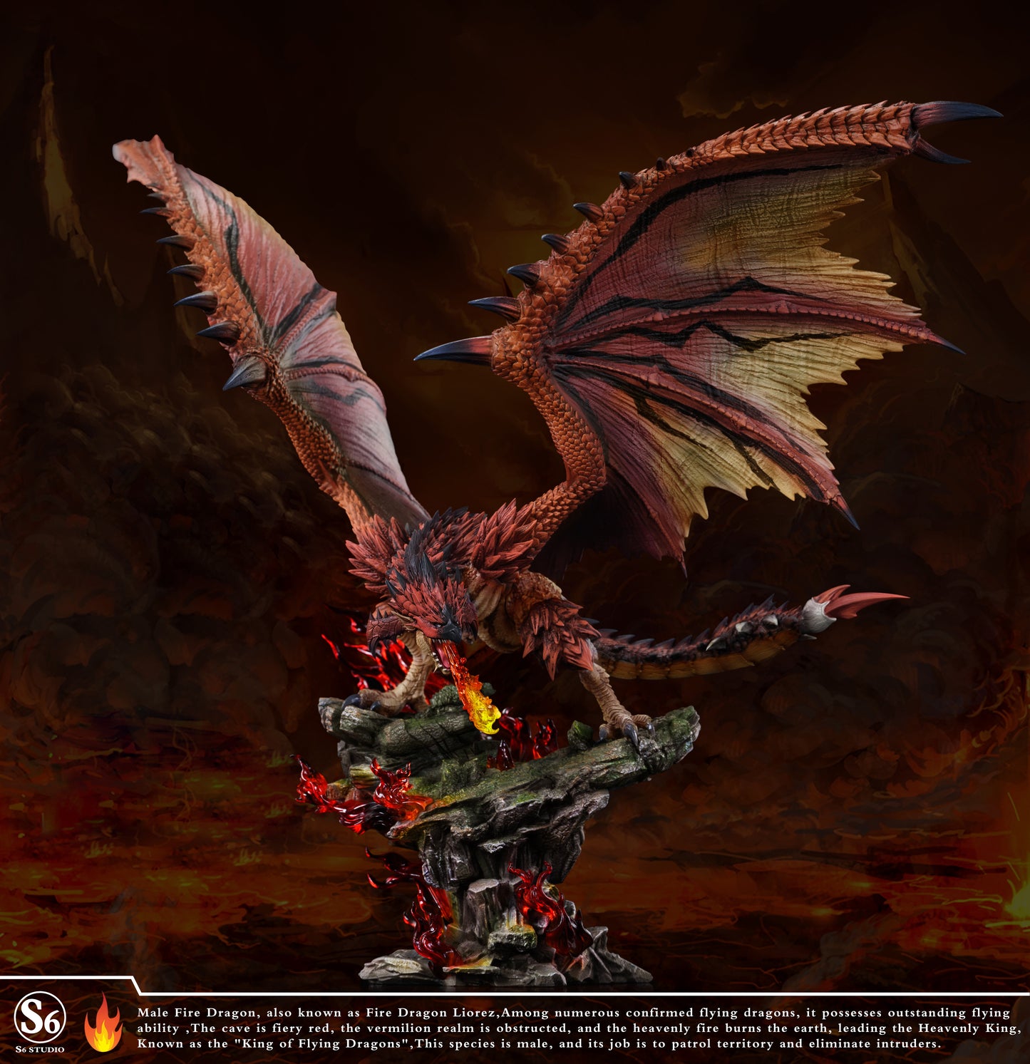 S6 STUDIO – MONSTER HUNTER: 2. RATHALOS [PRE-ORDER]