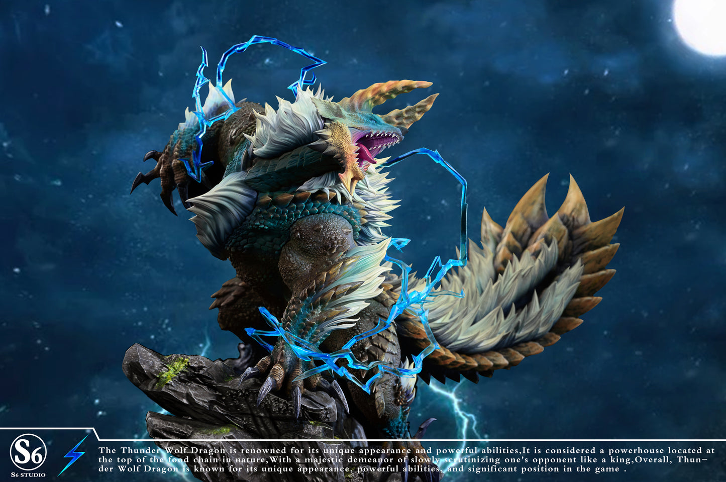 S6 STUDIO – MONSTER HUNTER: 4. ZINOGRE [PRE-ORDER]