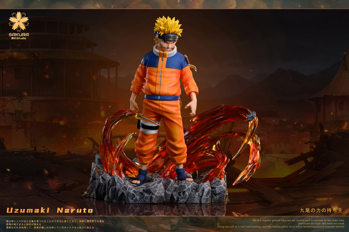 SAKURA STUDIO – NARUTO: 3. NARUTO UZUMAKI [PRE-ORDER]