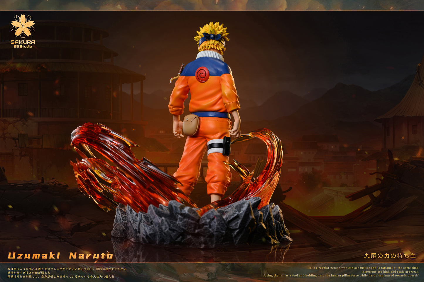 SAKURA STUDIO – NARUTO: 3. NARUTO UZUMAKI [PRE-ORDER]