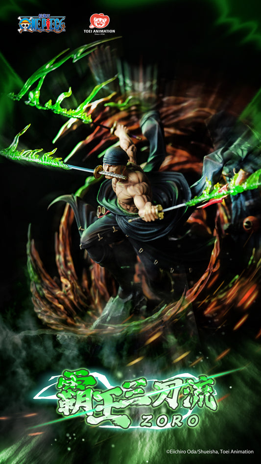 SHANGHAI TOEI ANIMATION STUDIO – ONE PIECE: SANTORYU OVERLORD RORONOA ZORO (LICENSED) [IN STOCK]