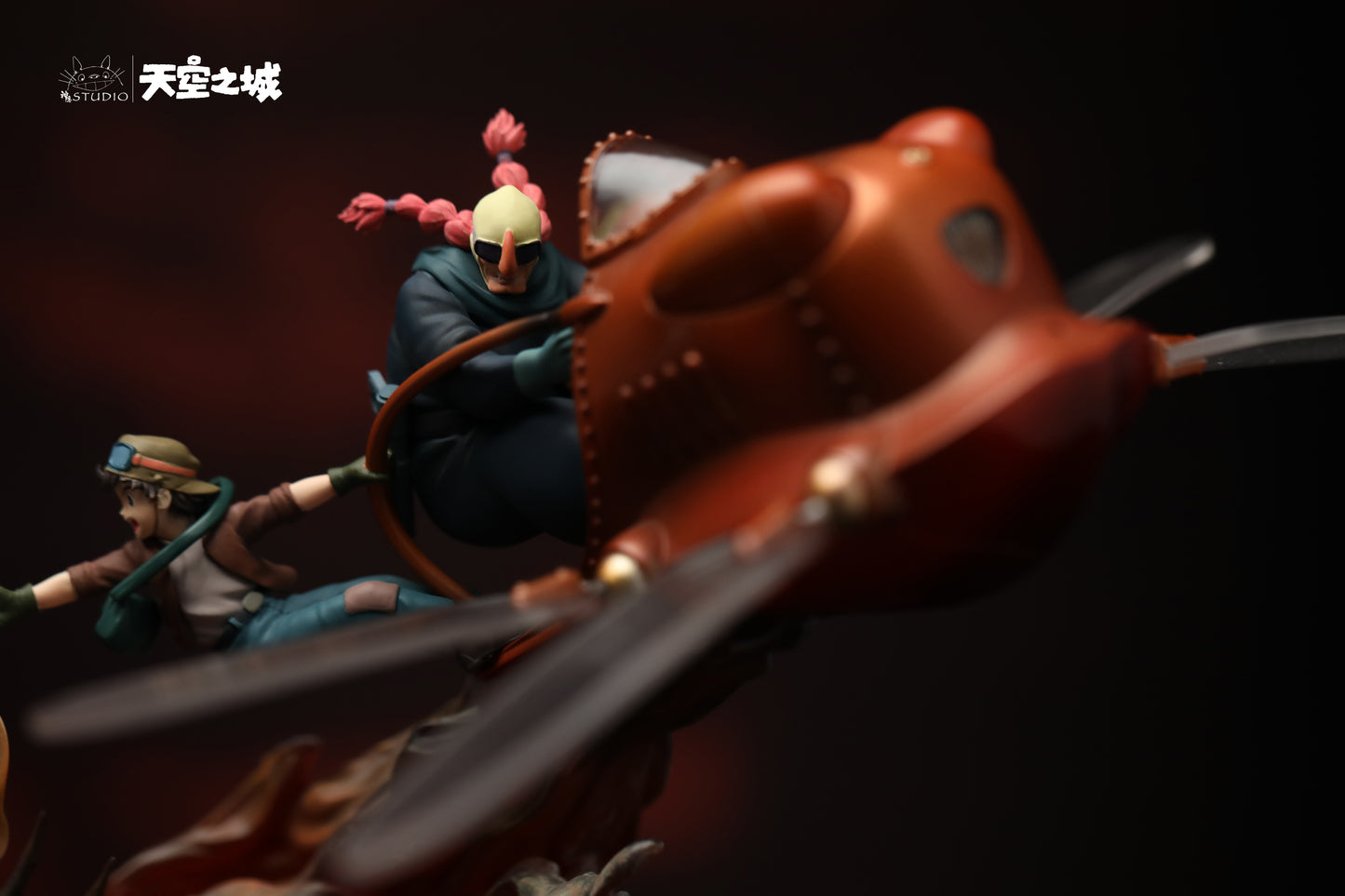 SHEN YIN STUDIO – CASTLE IN THE SKY: STOP-MOTION MEMORIES SERIES, PAZU RESCUING SHEETA [IN STOCK]