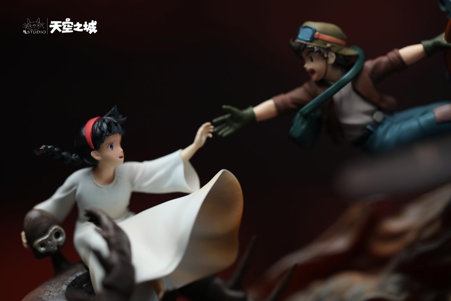 SHEN YIN STUDIO – CASTLE IN THE SKY: STOP-MOTION MEMORIES SERIES, PAZU RESCUING SHEETA [IN STOCK]