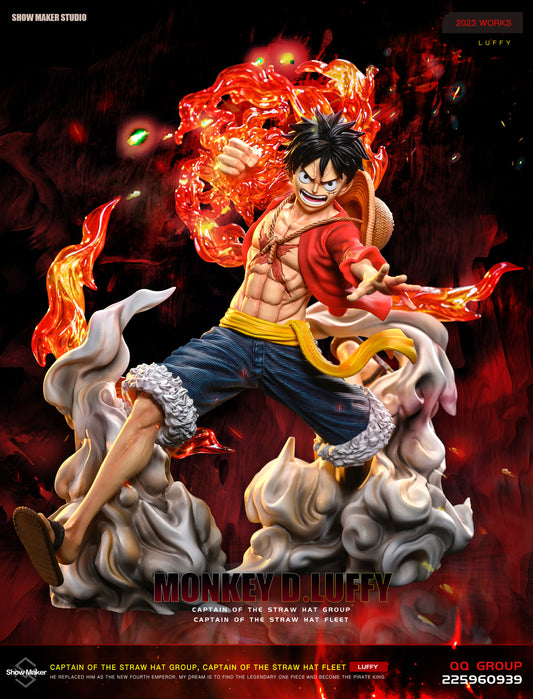 SHOW MAKER STUDIO – ONE PIECE: LUFFY SERIES 3. FIRE FIST LUFFY [IN STOCK]