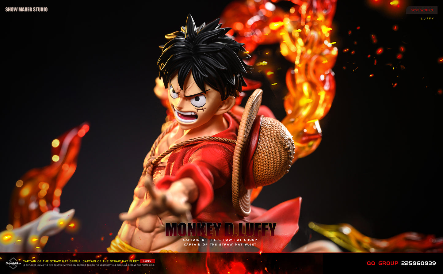 SHOW MAKER STUDIO – ONE PIECE: LUFFY SERIES 3. FIRE FIST LUFFY [IN STOCK]