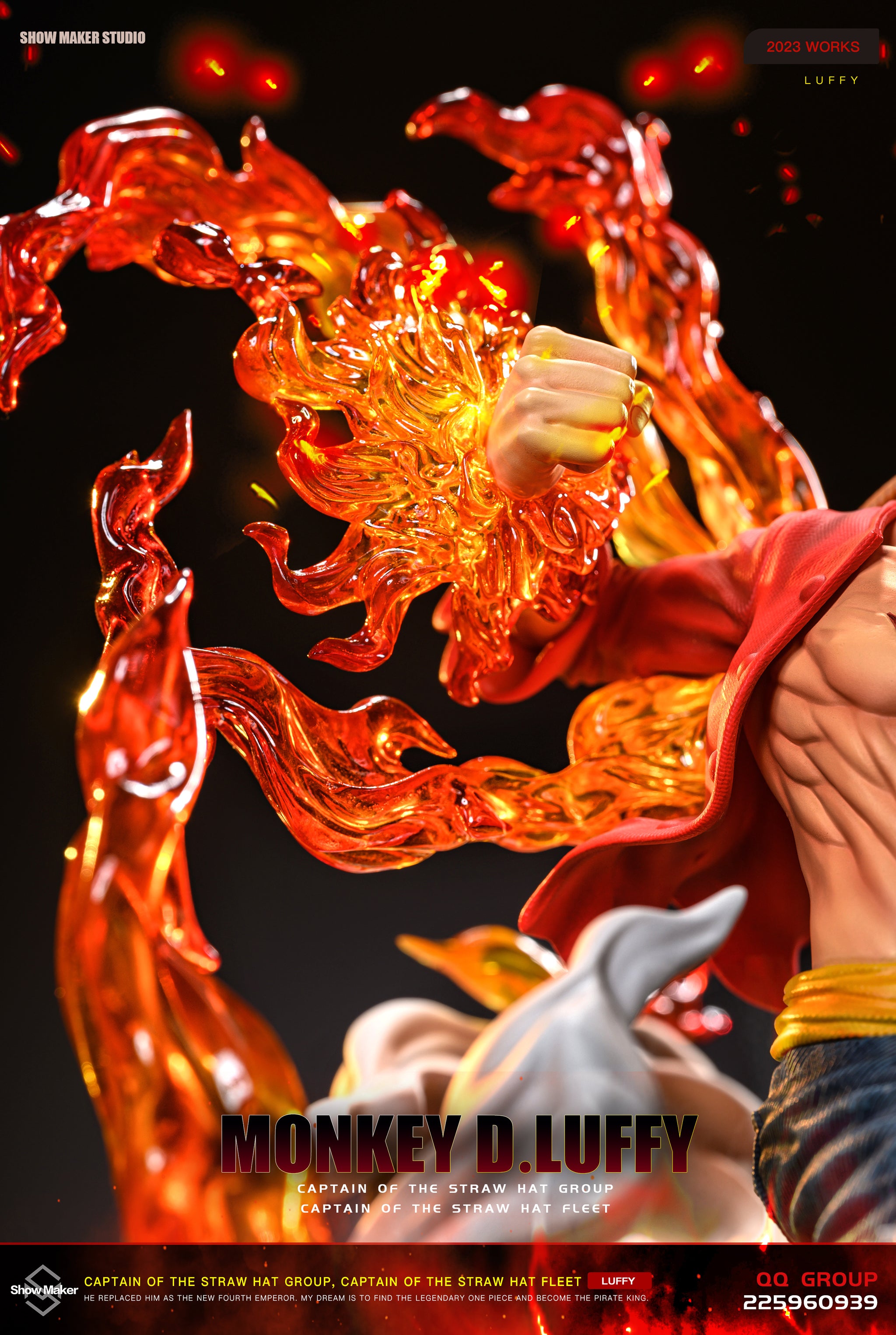 SHOW MAKER STUDIO – ONE PIECE: LUFFY SERIES 3. FIRE FIST LUFFY [IN STO ...