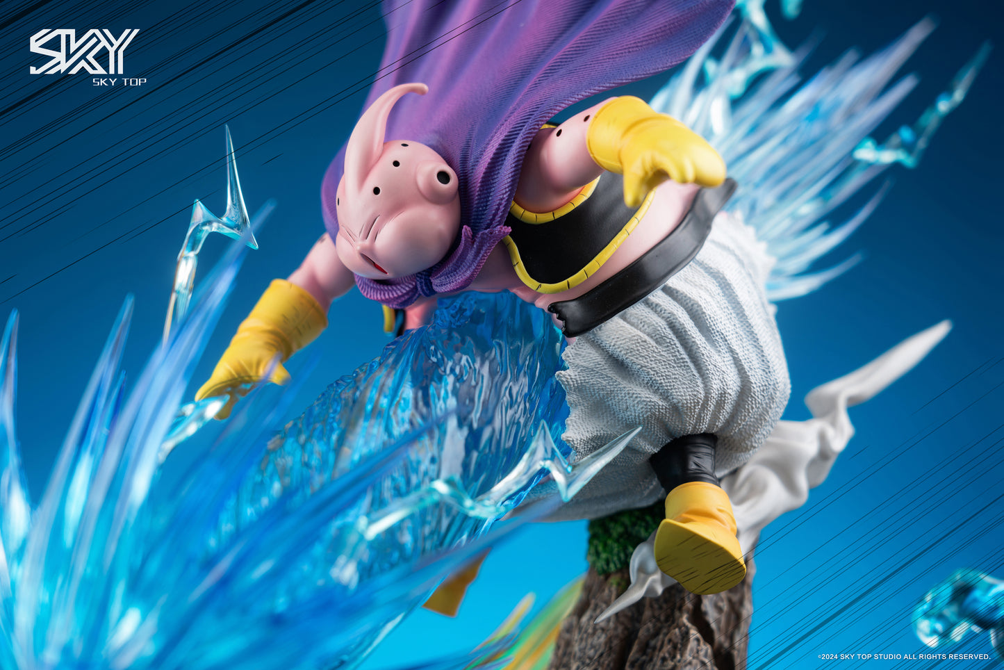 SKY TOP STUDIO – DRAGON BALL Z: CLASSIC BATTLE SCENE SERIES, SSJ3 GOKU VS MAJIN BUU [IN STOCK]