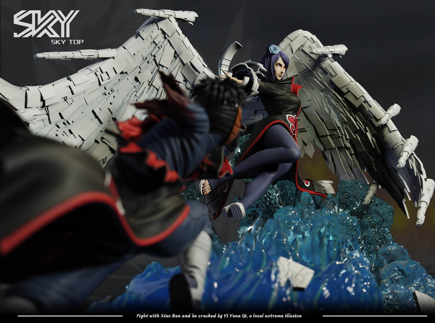 SKY TOP STUDIO – NARUTO: BATTLE SERIES 2. KONAN VS OBITO [PRE-ORDER]