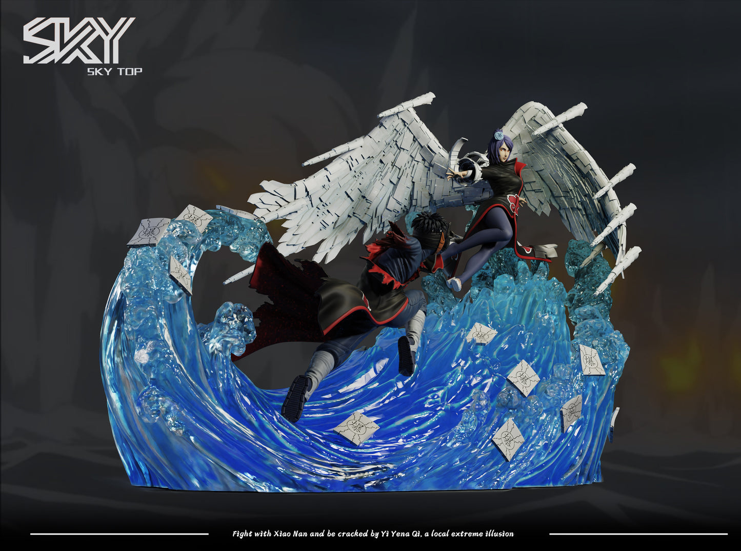 SKY TOP STUDIO – NARUTO: BATTLE SERIES 2. KONAN VS OBITO [PRE-ORDER]