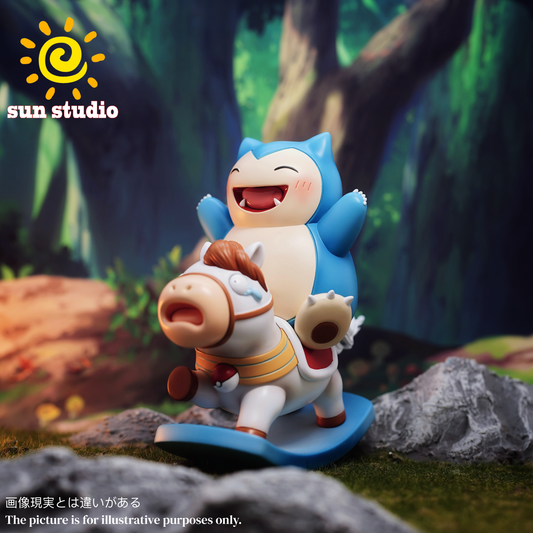 SUN STUDIO – POKEMON: ROCKING HORSE SERIES 3. SNORLAX ROCKING HORSE [SOLD OUT]