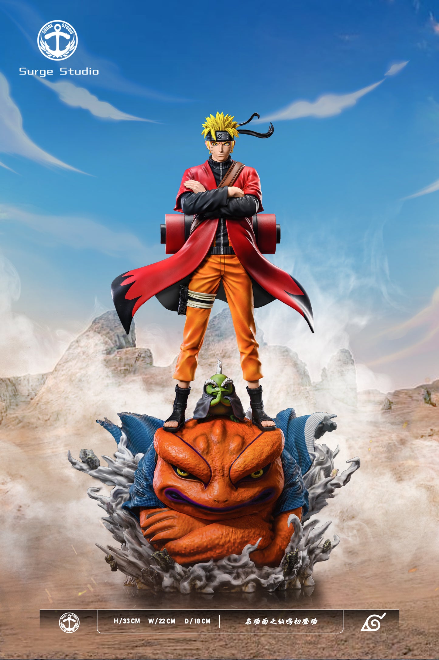 SURGE STUDIO – NARUTO: DEBUT SAGE MODE NARUTO [IN STOCK]