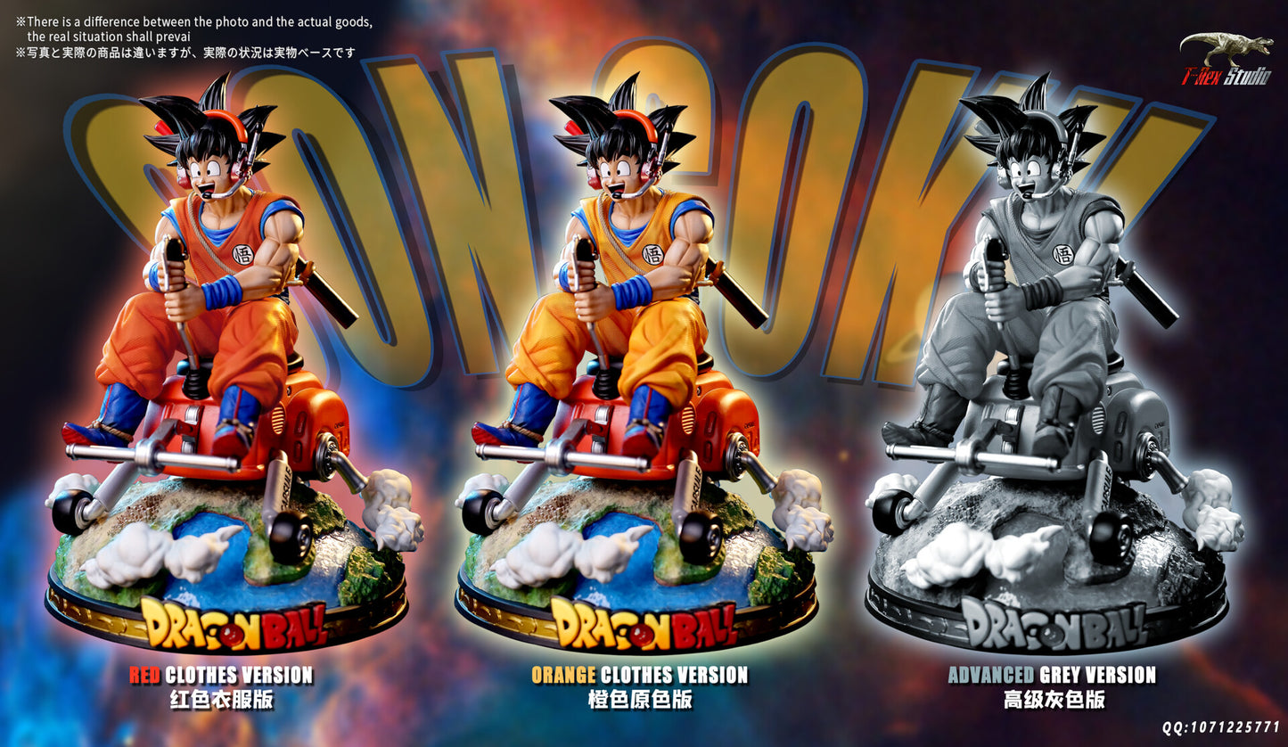 T-REX STUDIO – DRAGON BALL Z: MOTORCYLE SERIES, MOTORCYCLE GOKU [PRE-ORDER]