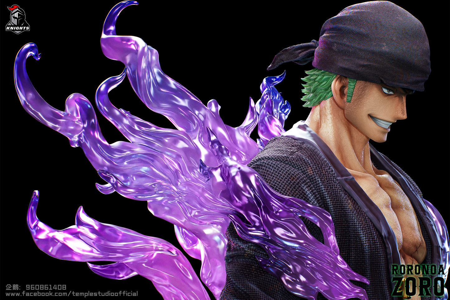 TEMPLE STUDIO – ONE PIECE: MASTER COLLECTION SERIES 5. RORONOA ZORO [PRE-ORDER]