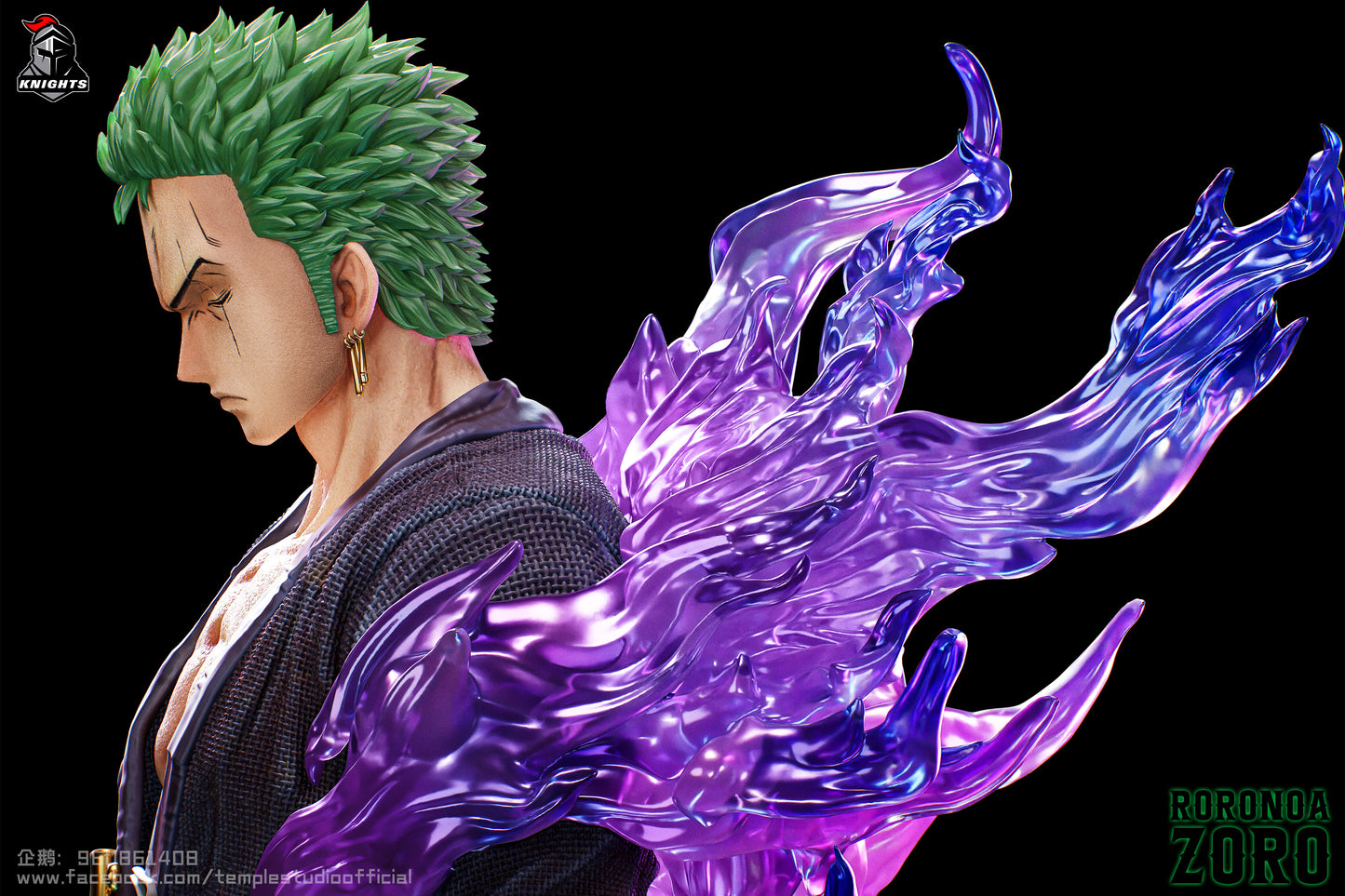 TEMPLE STUDIO – ONE PIECE: MASTER COLLECTION SERIES 5. RORONOA ZORO [PRE-ORDER]