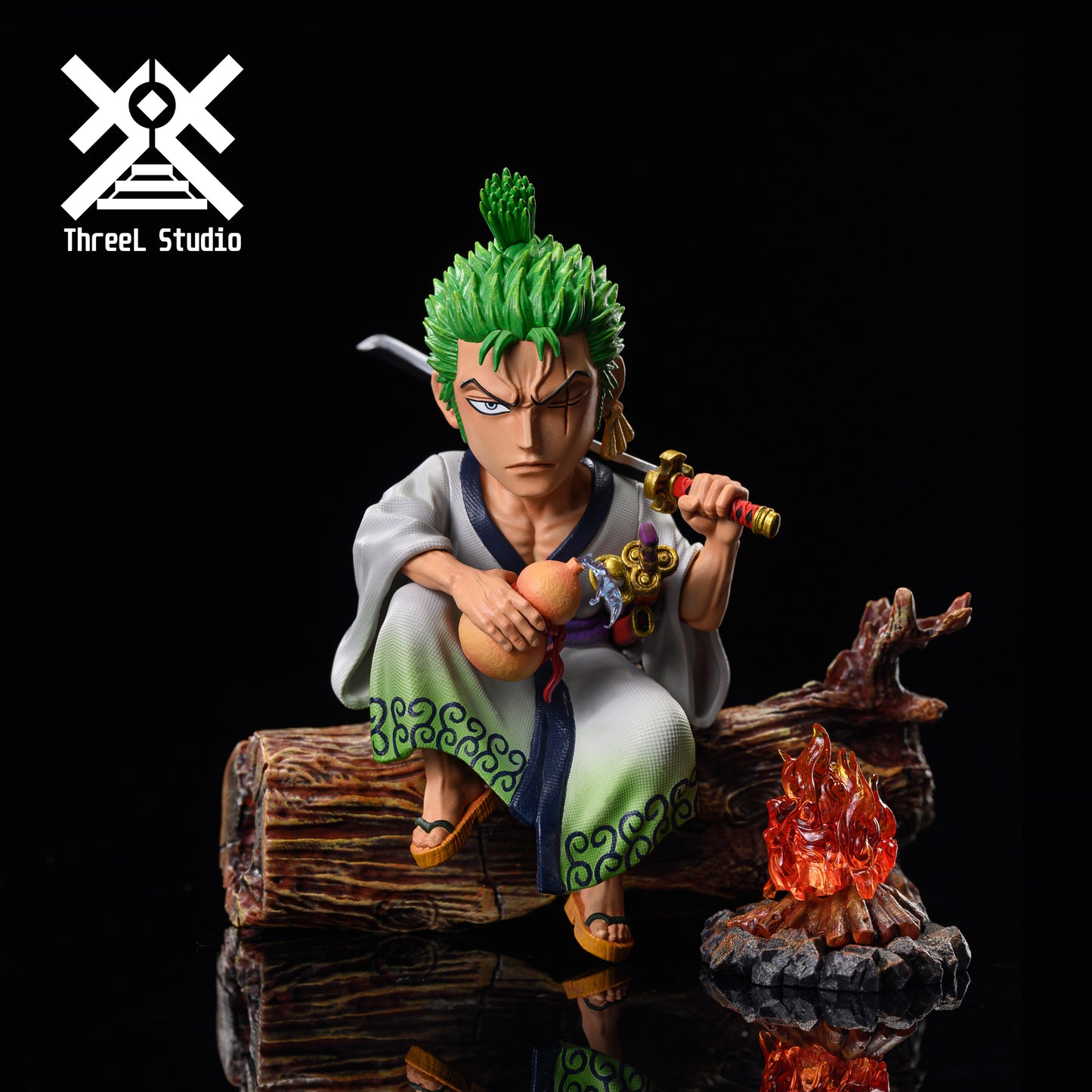 THREEL STUDIO – ONE PIECE: BONFIRE ZORO [IN STOCK]