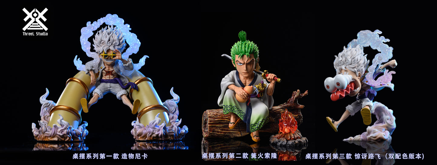 THREEL STUDIO – ONE PIECE: BONFIRE ZORO [IN STOCK]