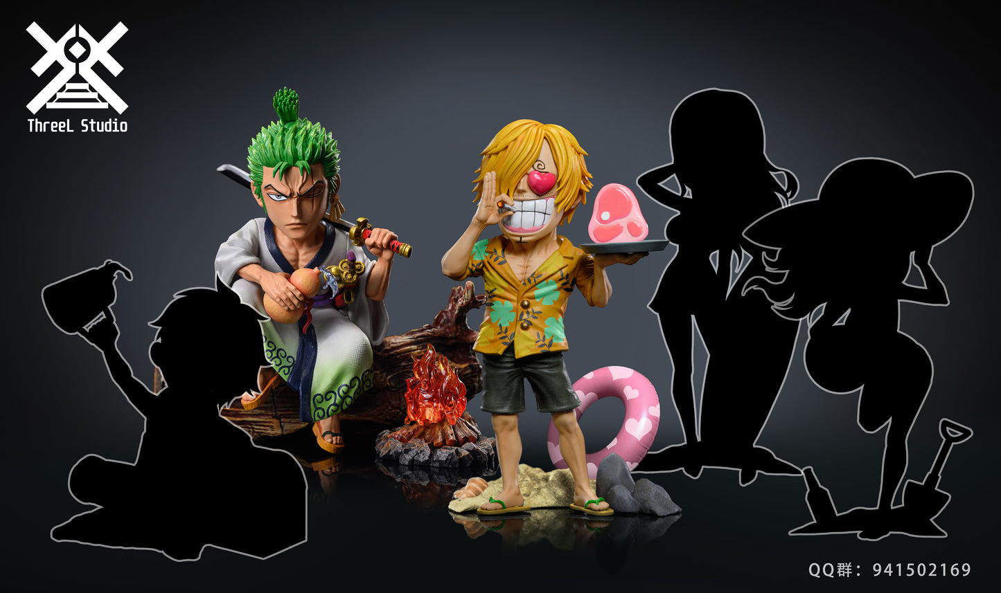 THREEL STUDIO – ONE PIECE: BONFIRE ZORO [IN STOCK]